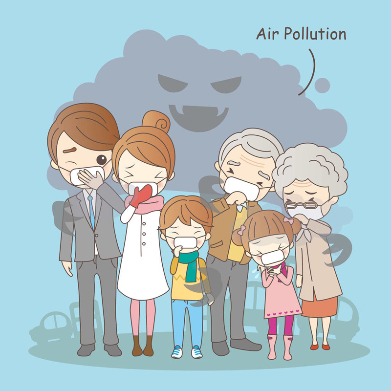 Jaká jsou rizika znečišťujících látek ve vzduchu?